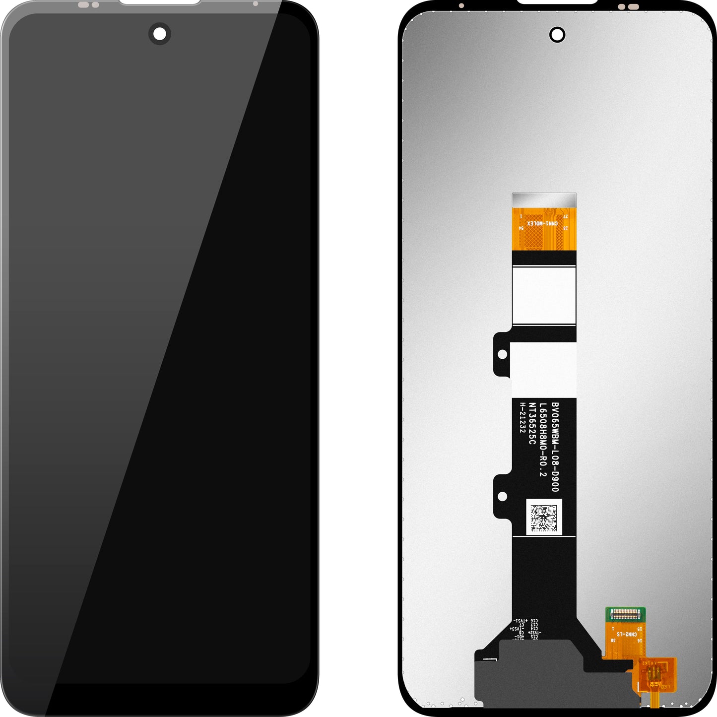 Écran avec écran tactile MP compatible avec Motorola Moto E30 / E40