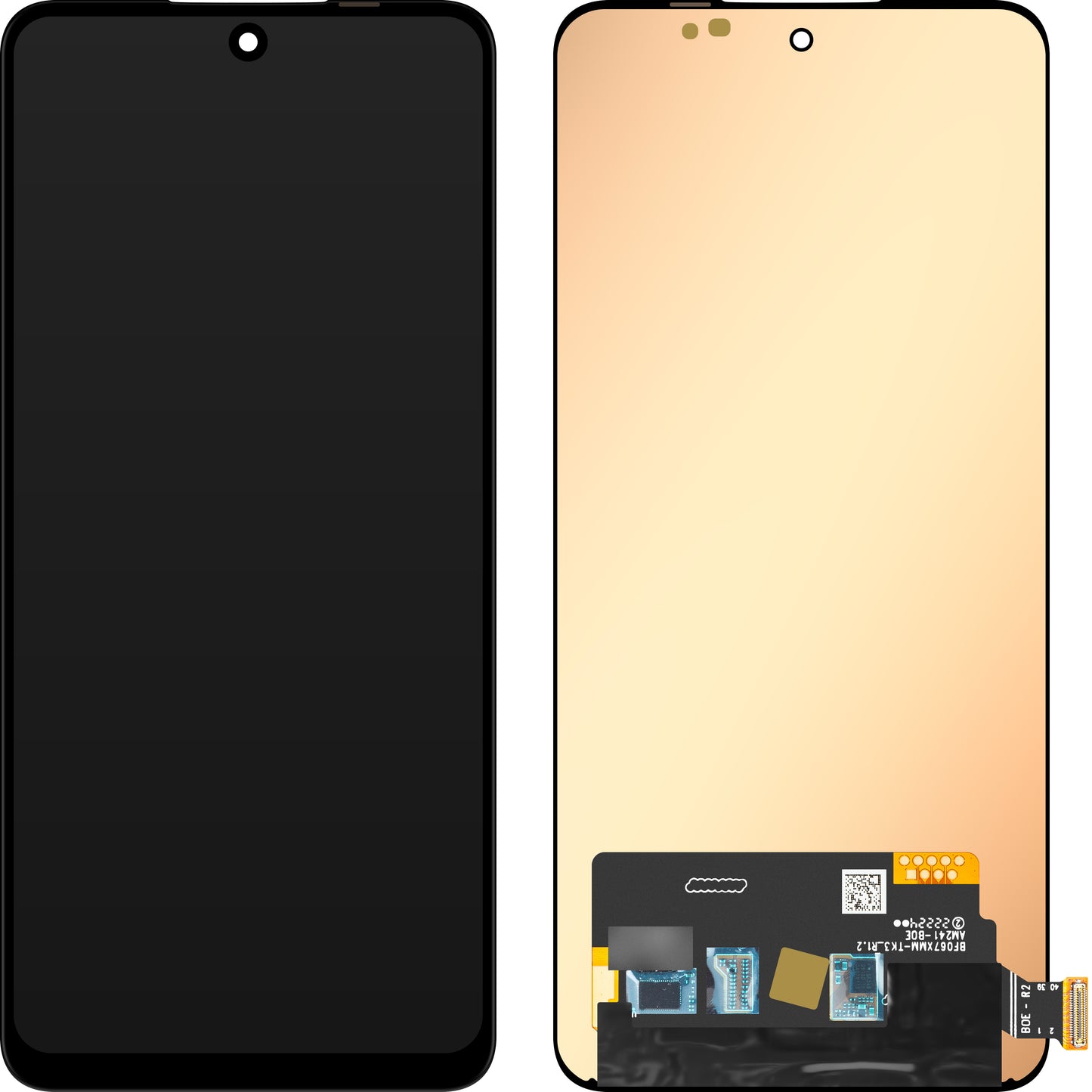 Écran avec Touchscreen MP compatible avec OnePlus 10R / 10T, Version OLED