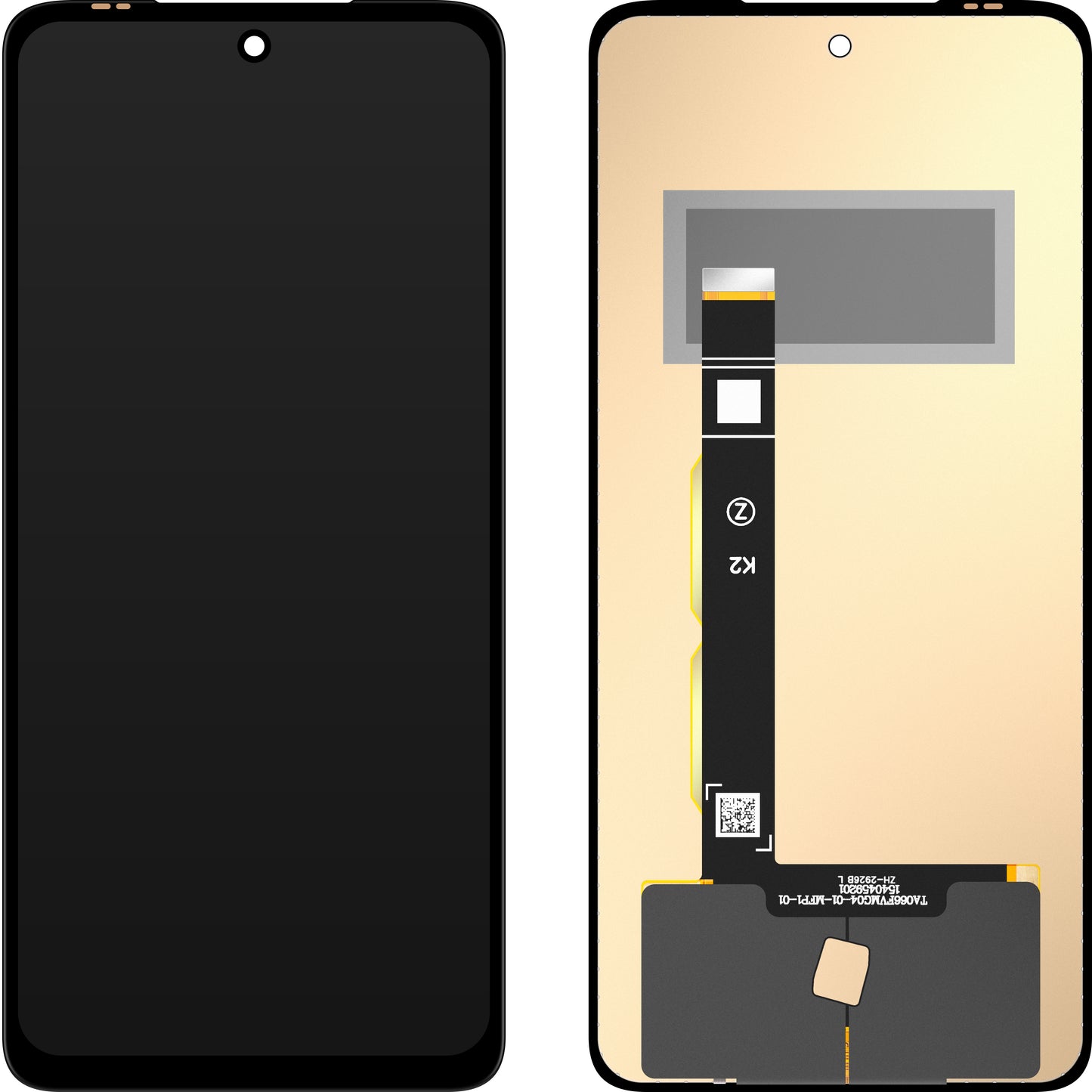 Écran avec Touchscreen MP compatible avec Motorola Moto G84