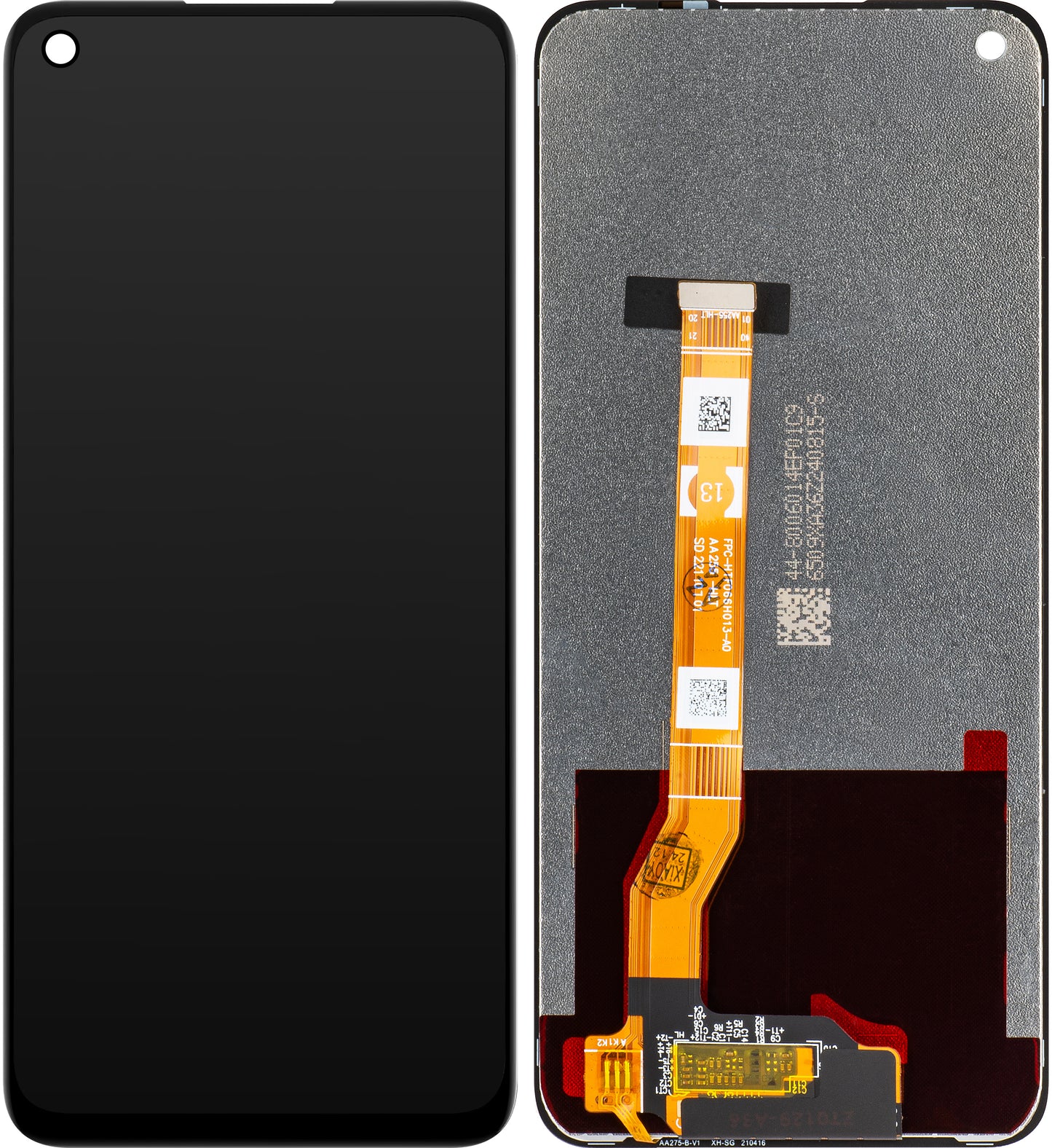 Écran avec Touchscreen MP compatible avec Oppo A36 / A76