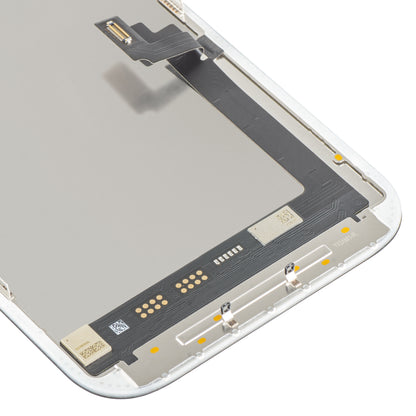 Écran tactile MP compatible avec Apple iPhone 17, avec cadre, version Soft OLED FHD 120Hz IC déplaçable, noir