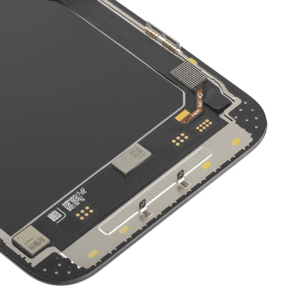 Écran tactile MP compatible avec Apple iPhone 13 Pro Max, avec cadre, Version Soft OLED IC Movable 120Hz FHD, Noir