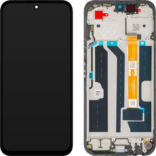 Écran avec Touchscreen Oppo A6x / A6t, avec Cadre, Noir, Service Pack 621029000752