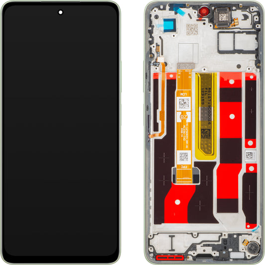 Écran avec Touchscreen Oppo A5 Energy / A5 Pro, avec Cadre, Vert (Olive Green), Service Pack 621029000494