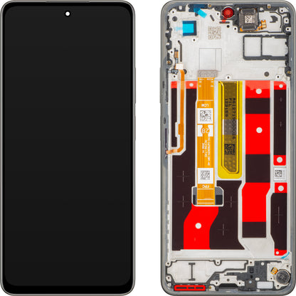 Écran tactile Oppo A5 Energy / A5 Pro, avec cadre, Marron (Mocha Brown), Pack de service 621029000495