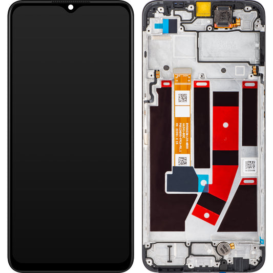 Écran tactile Oppo A57 5G, avec cadre, noir, reconditionné 4130239