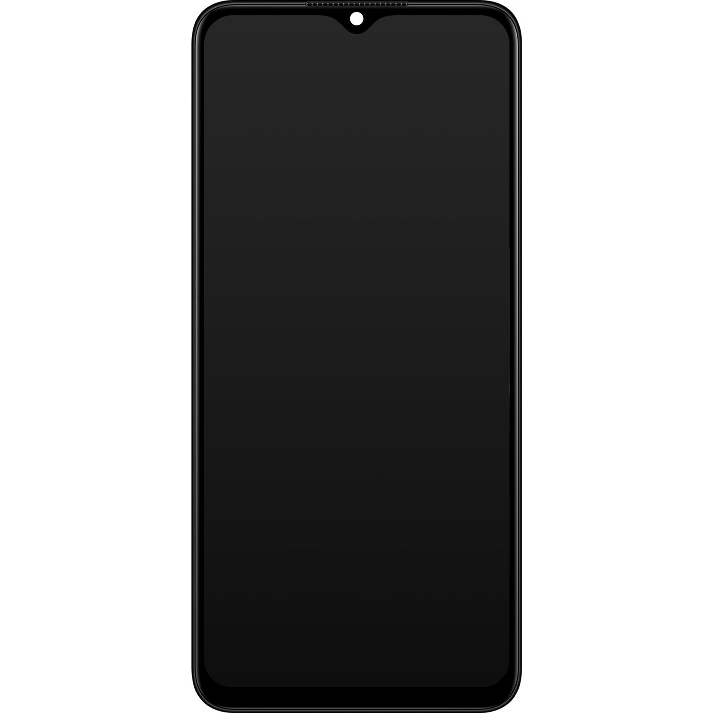 Écran tactile Oppo A77 5G, avec cadre, noir, Service Pack 4130192 