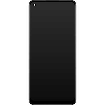 Écran tactile Oppo Reno8, avec cadre, noir, Service Pack 4130256