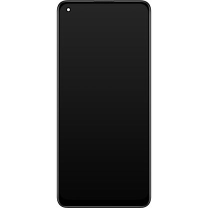 Écran tactile Oppo Reno8 Lite / Reno7 Lite / Reno7 Z 5G, avec cadre, noir, Service Pack 4130035