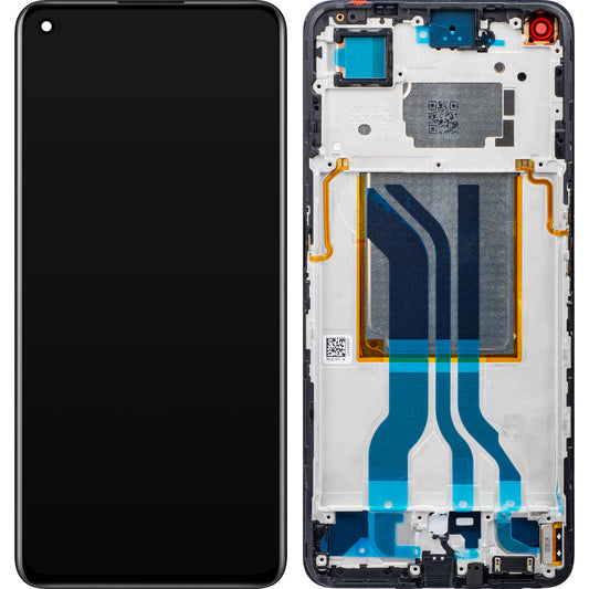Écran tactile Realme GT Neo2, avec cadre, noir, échange 4908662