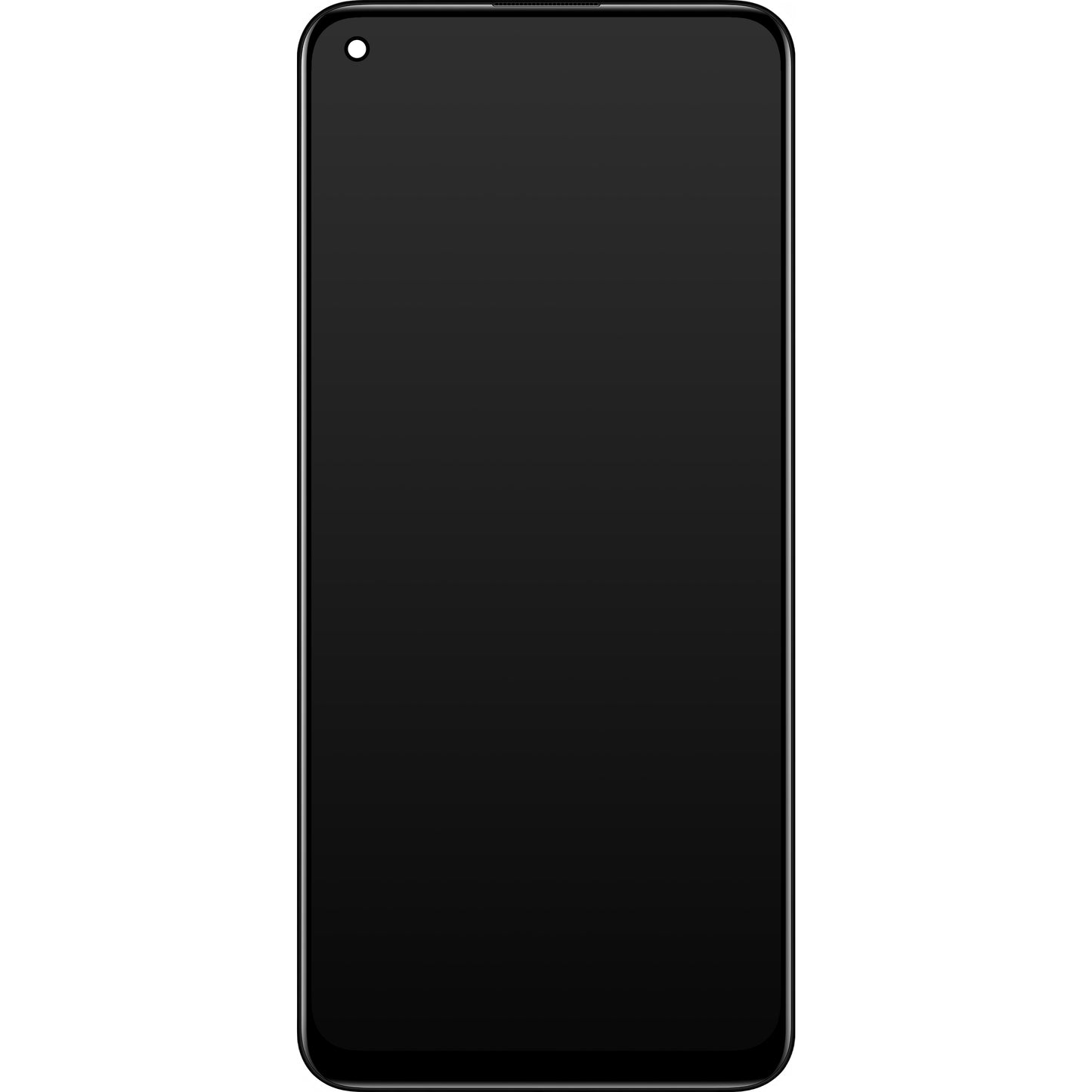 Écran tactile Realme 8 Pro, avec cadre, noir, Service Pack 4130052