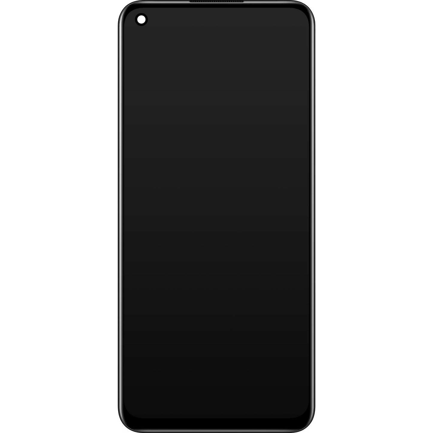 Écran tactile Realme 9 5G / 9 Pro, avec cadre, noir, Service Pack 4130050