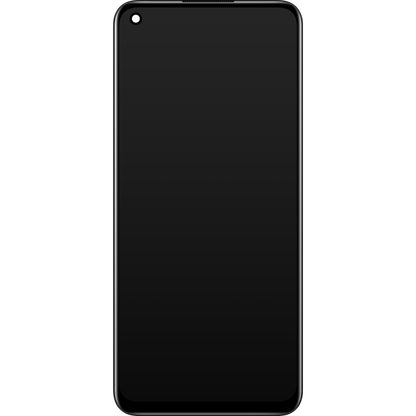 Écran tactile Realme 9 5G / 9 Pro, avec cadre, noir, Service Pack 4130050