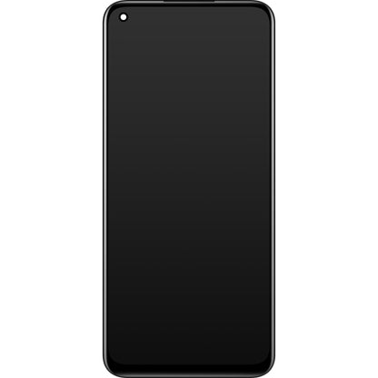 Écran tactile Realme 8, avec cadre, noir, Service Pack 4906919