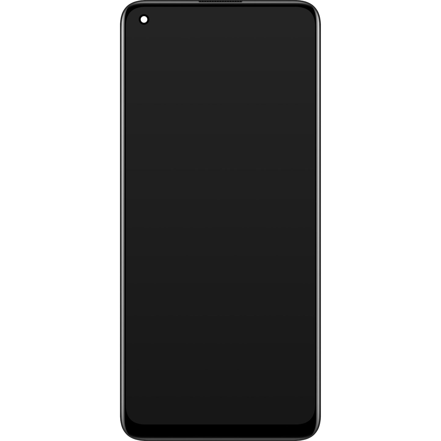 Écran tactile Realme 7 Pro, avec cadre, noir, Service Pack 4904996