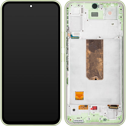 Écran tactile Samsung Galaxy A54 A546, avec cadre, vert lime, Service Pack GH82-31231C