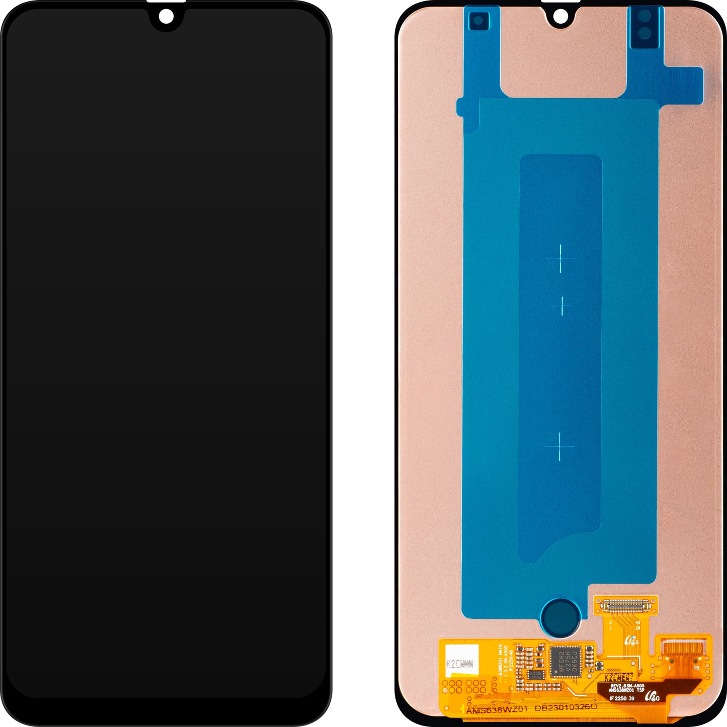 Écran tactile Samsung Galaxy A50 A505, Service Pack GH96-12965A