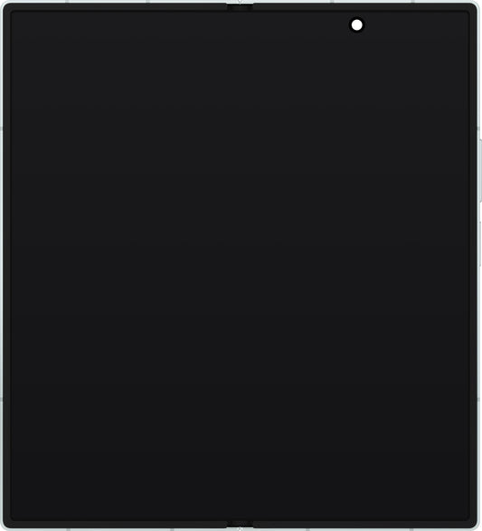 Écran tactile Samsung Galaxy Z Fold7 F966, avec cadre, sous-inner, vert (menthe), pack de service GH82-37548D
