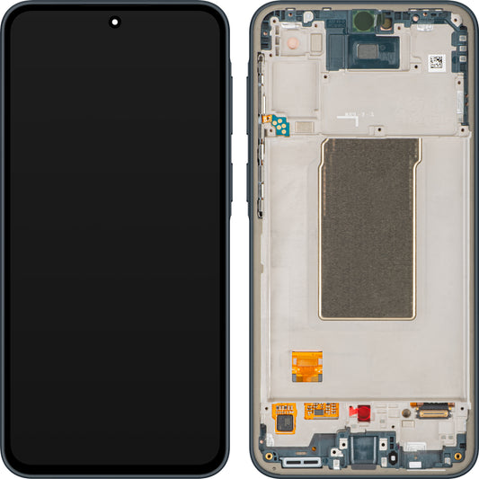 Écran avec écran tactile Samsung Galaxy A37 5G, avec cadre, vert (Graygreen), pack de service GH82-39232B