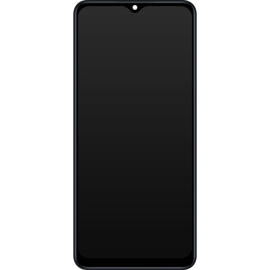 Écran tactile Samsung Galaxy M12 M127, avec cadre, noir, échange GH82-25042A