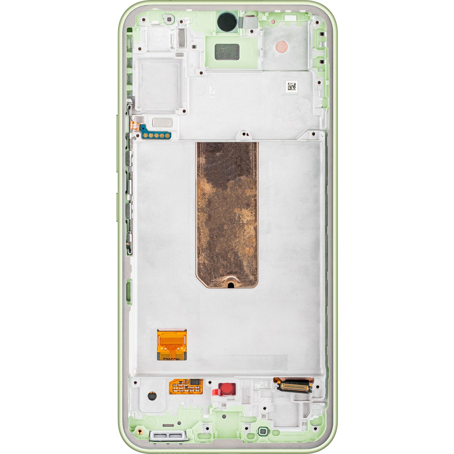 Écran tactile Samsung Galaxy A54 A546, avec cadre, vert lime, Service Pack GH82-31231C