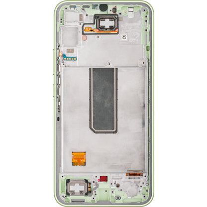 Écran tactile Samsung Galaxy A34 A346, avec cadre, vert lime, Service Pack GH82-31200C