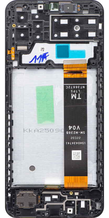 Écran tactile Samsung Galaxy A13 A135, avec cadre, noir, reconditionné GH82-28508A