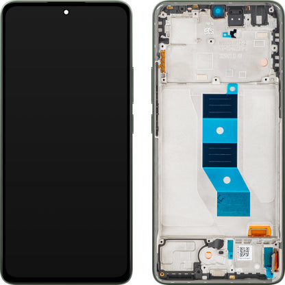 Écran tactile Xiaomi Poco M7 Pro 5G, avec cadre, Vert (Olive Twilight), Pack de service 5600060O17P00