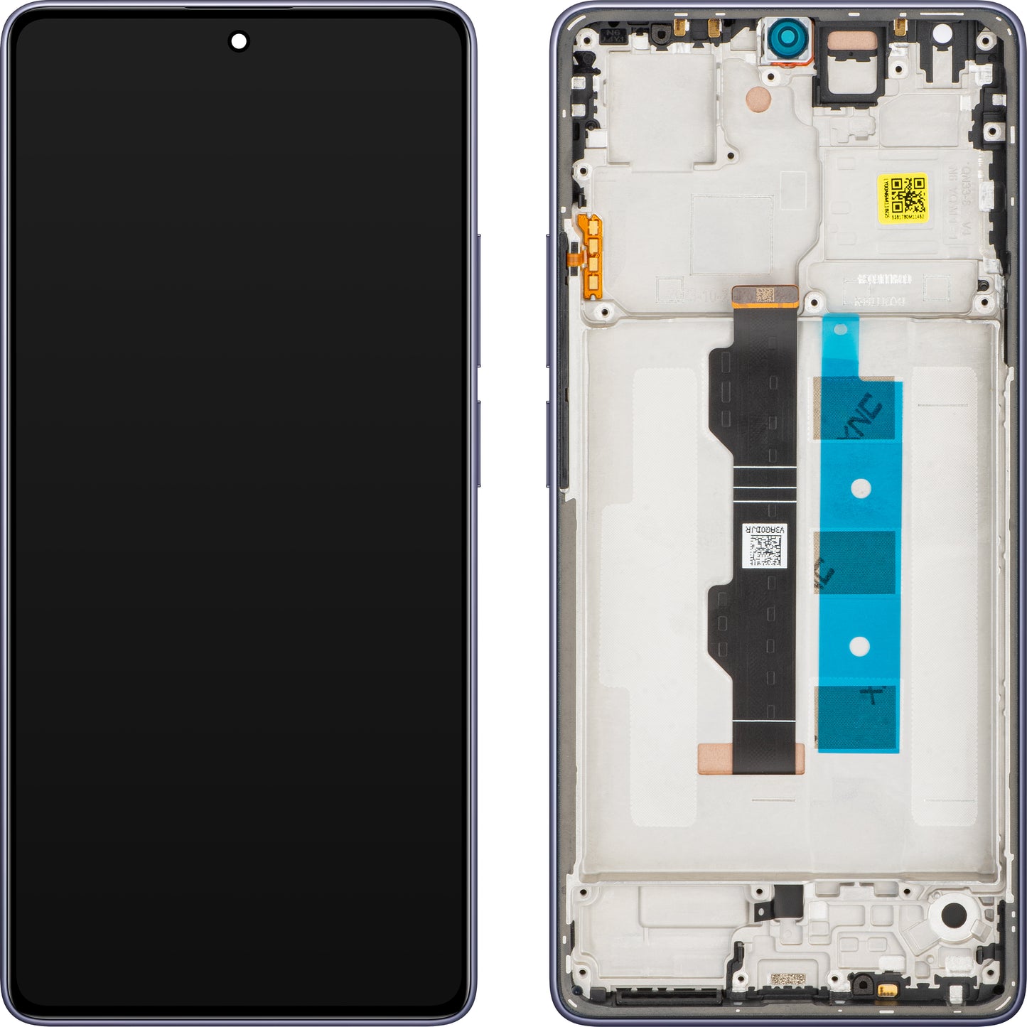 Écran avec écran tactile Xiaomi Poco M6 Pro 4G, avec cadre, Violet, Swap 5600020N6P00