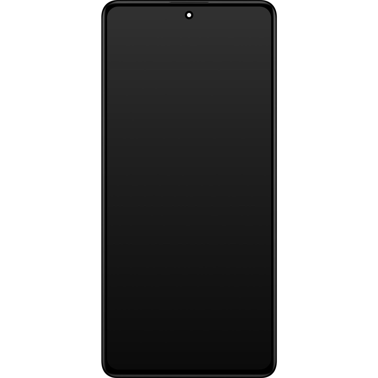 Xiaomi Redmi Note 12 Pro Écran tactile 5G avec cadre, noir (Midnight Black), Service Pack 5600010M1600