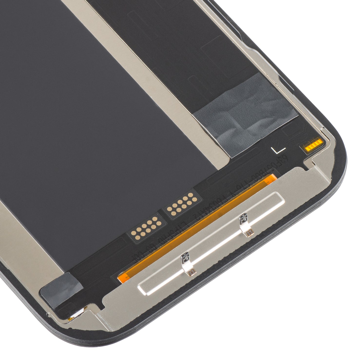 ZY Touchscreen Display for Apple iPhone 17 Pro, with Frame, Movable In-Cell IC LCD Version, Black