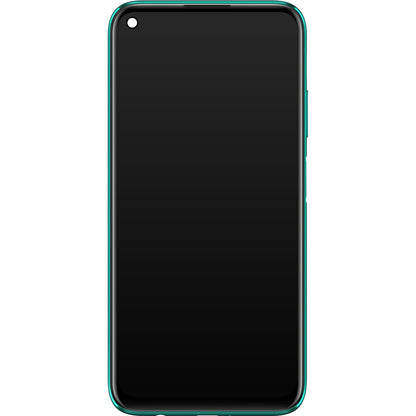 Écran tactile Huawei P40 lite 4G, avec cadre et batterie, vert, Service Pack 02353KGA