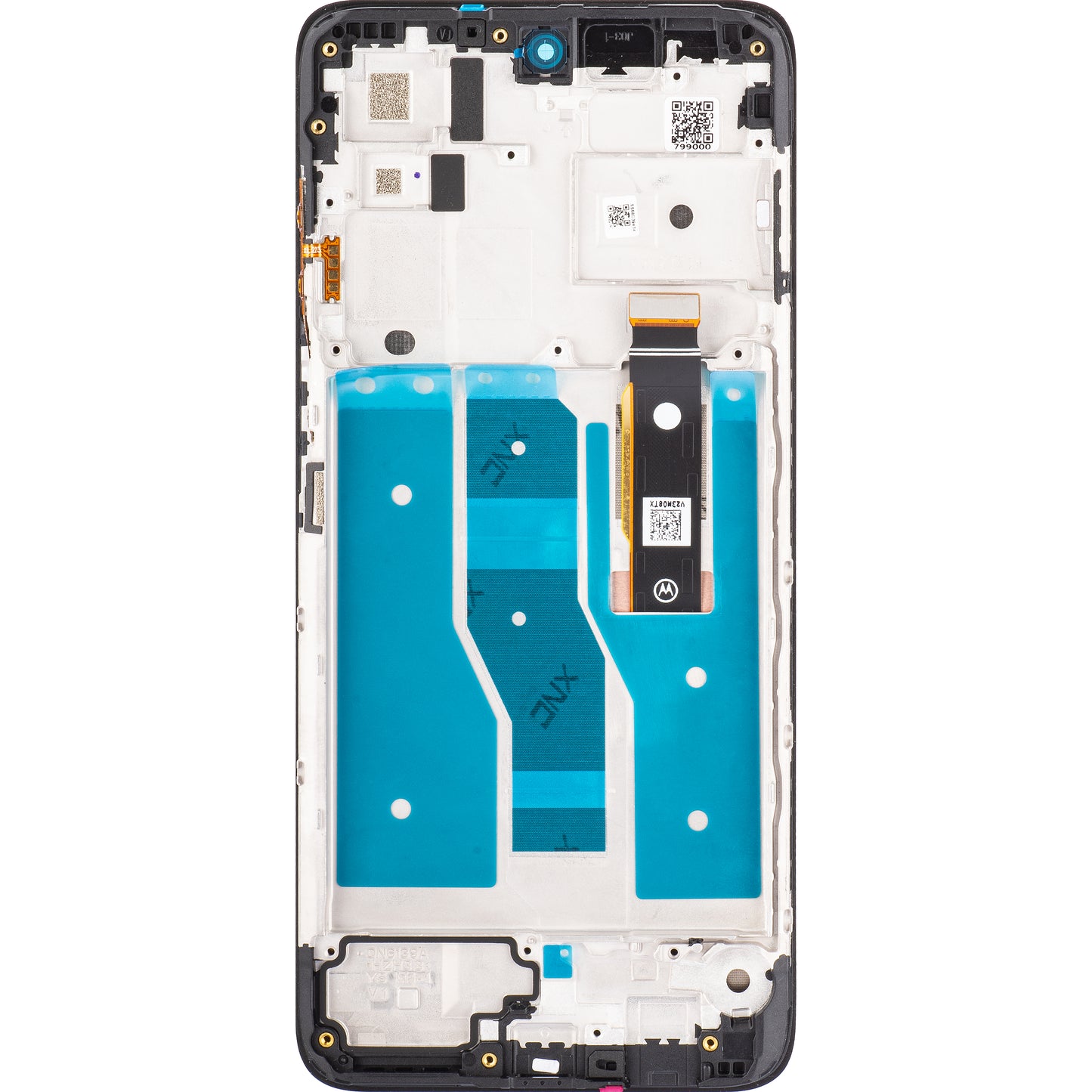 Motorola Moto G82 Écran tactile, avec cadre, gris, Service Pack 5D68C20864