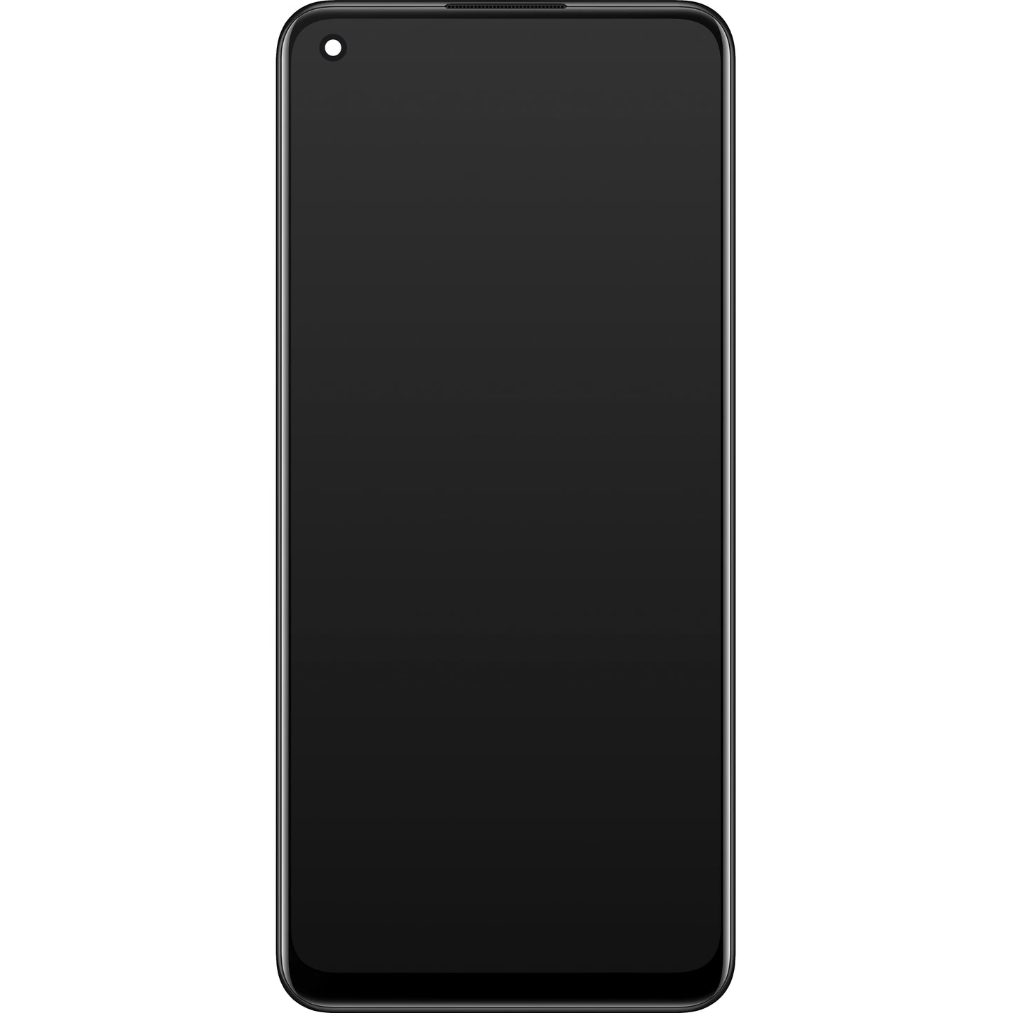 Écran tactile Oppo Find X5 Lite / Reno7 5G, avec cadre, noir, Service Pack 4130040