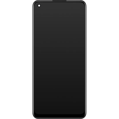 Écran tactile Oppo Find X5 Lite / Reno7 5G, avec cadre, noir, Service Pack 4130040