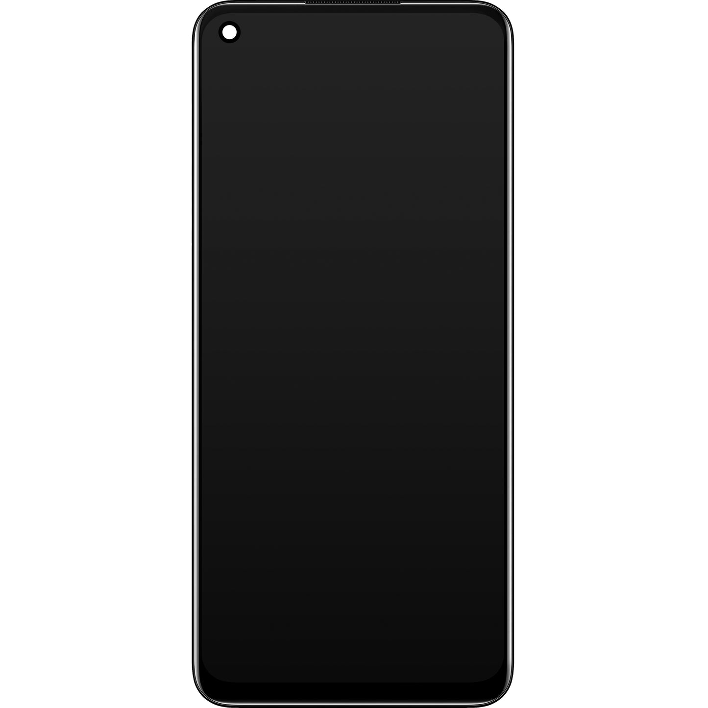 Écran tactile Oppo A74 5G / A54 5G, avec cadre, noir, Service Pack 4906219