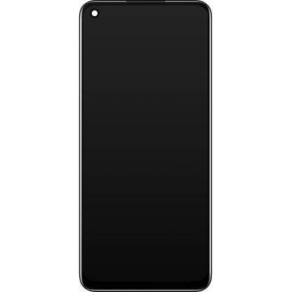 Écran tactile Oppo A74 5G / A54 5G, avec cadre, noir, Service Pack 4906219