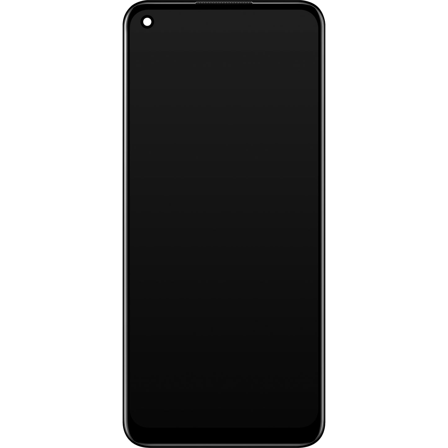 Écran tactile Oppo A11s / A53s / A32 / A33 (2020) / A53 4G, avec cadre, noir, Service Pack 4905105