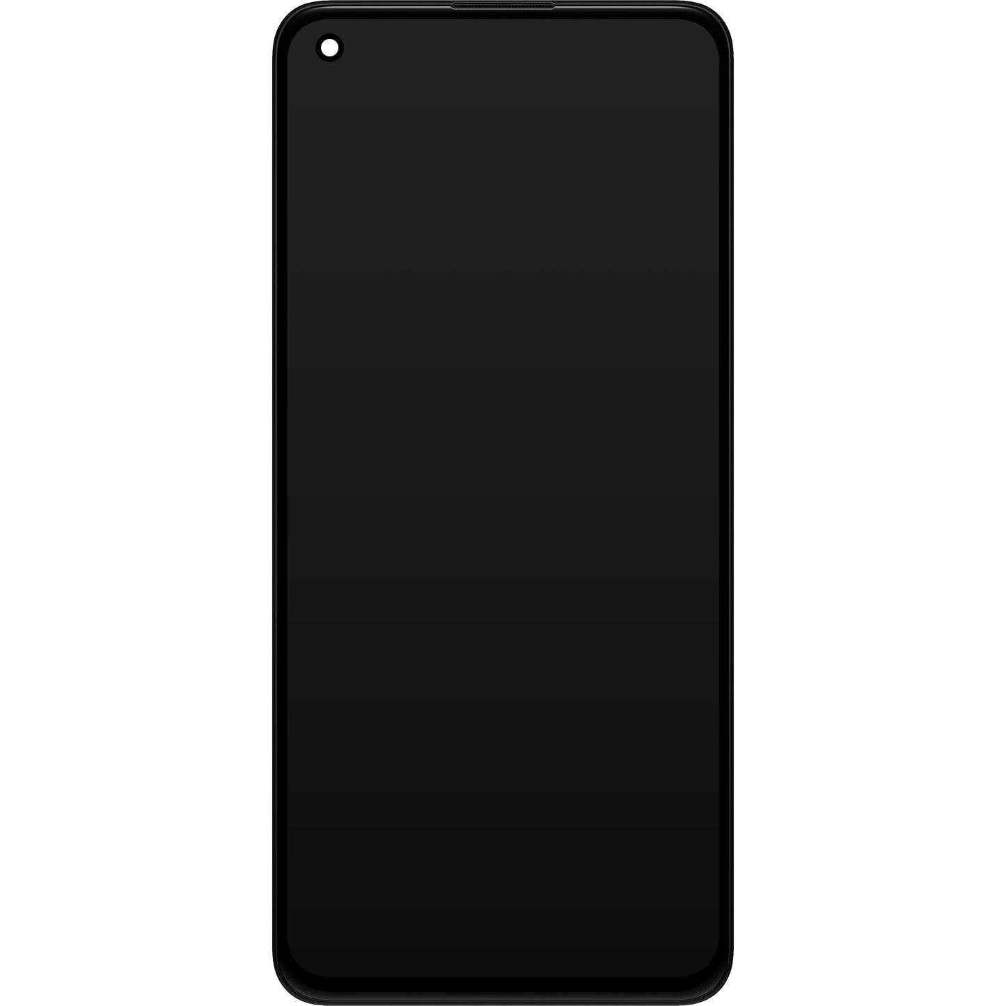 Oppo K9 / Find X3 Lite / Reno5 Écran tactile 5G avec cadre, noir, Service Pack 4905997