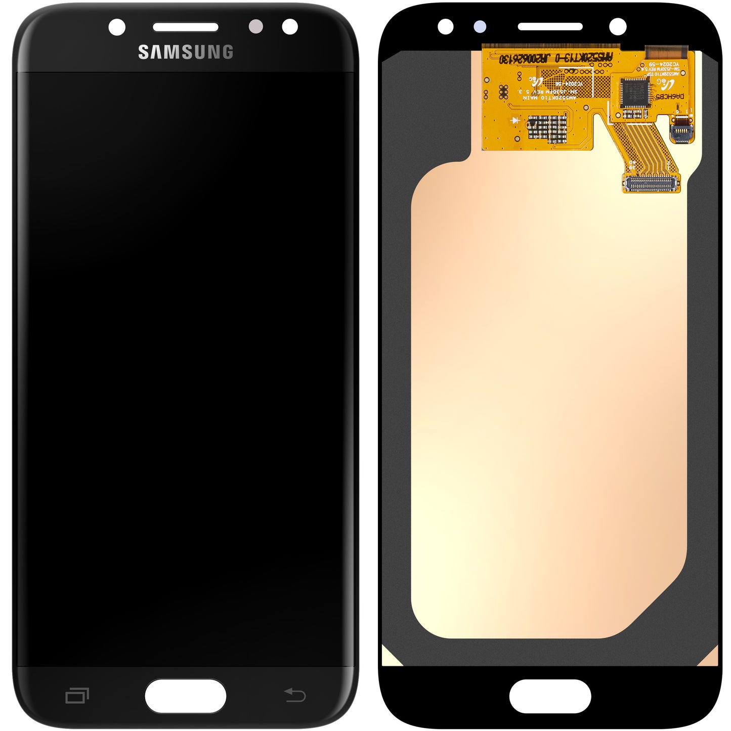 Écran tactile Samsung Galaxy J5 (2017) J530, noir Service Pack GH97-20738A