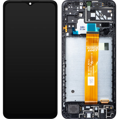 Écran tactile Samsung Galaxy A04s A047, avec cadre, noir, Service Pack GH82-29805A