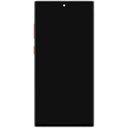 Écran tactile Samsung Galaxy Note 10+ 5G N976 / Note 10+ N975, avec cadre, noir (Aura Black Star Wars), Service Pack GH82-21620A