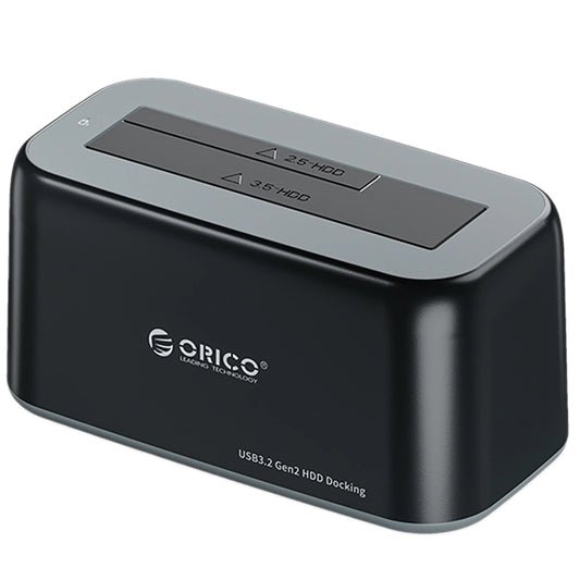 Station d'accueil Orico 6819C3 1-Drive pour HDD / SSD SATA 2,5 pouces / 3,5 pouces, Noir