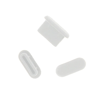 Bouchon Anti Poussière Port Téléphone OEM, USB-C, Lot de 10 pièces, Blanc