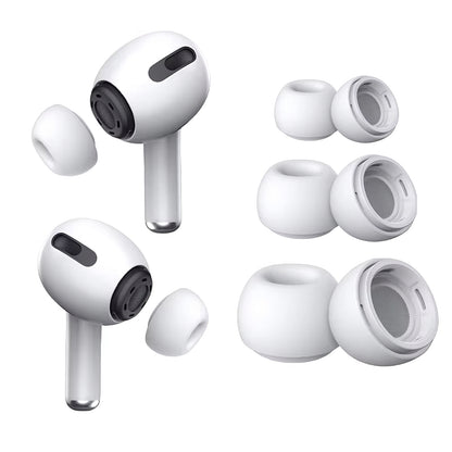 Bouchons d'oreille Tech-Protect pour Apple AirPods Pro 2/Pro, Taille S/M/L