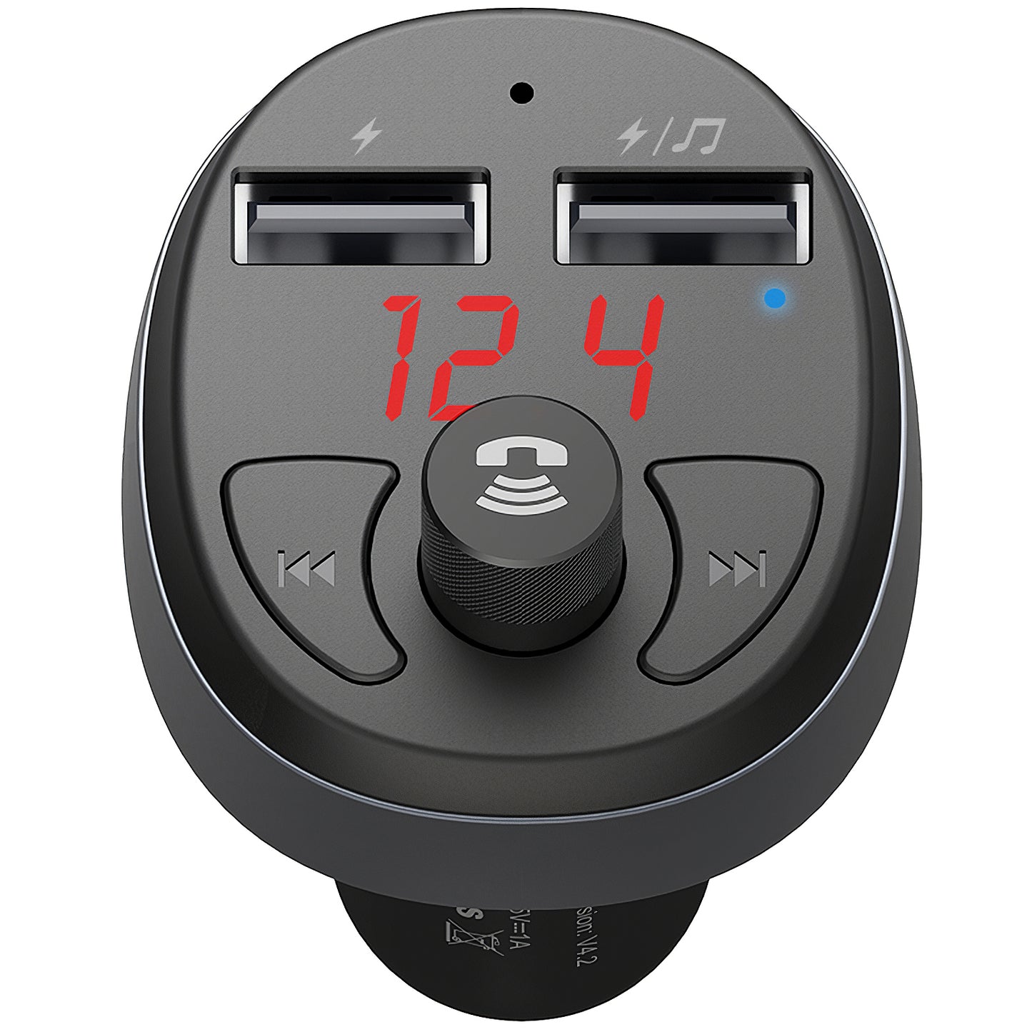 Modulateur FM Bluetooth McDodo, 2 x USB-A