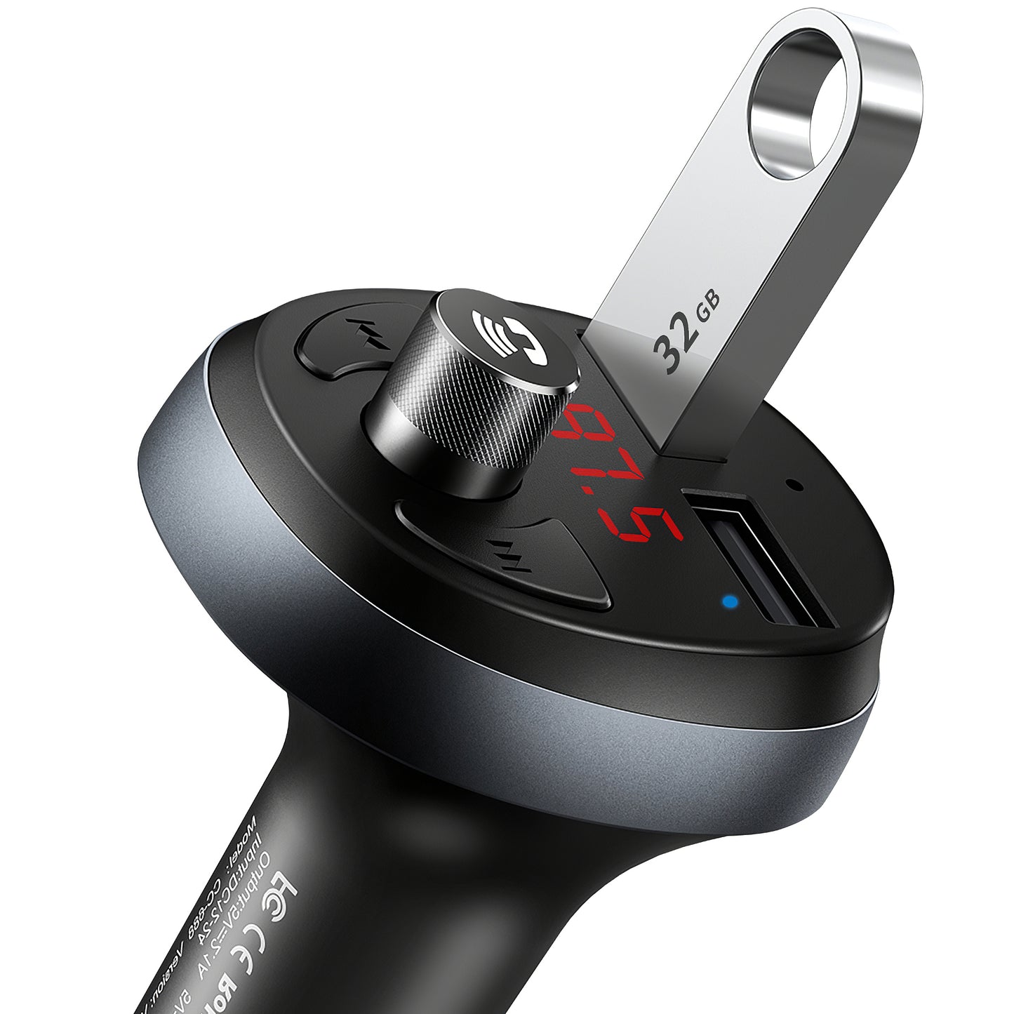 Modulateur FM Bluetooth McDodo, 2 x USB-A