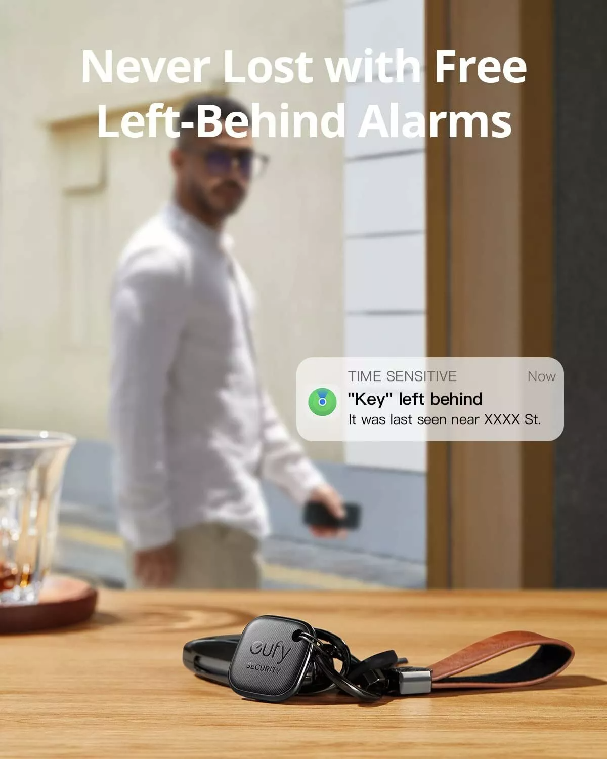 Eufy Security SmartTrack Link pour iOS Series, Lot de 2 pièces, Noir E87B0011