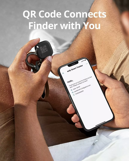 Eufy Security SmartTrack Link pour iOS Series, Lot de 2 pièces, Noir E87B0011
