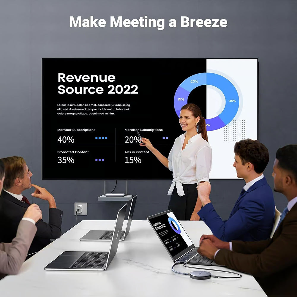 Extender Wireless HDMI UGREEN CM586, 4K, Noir